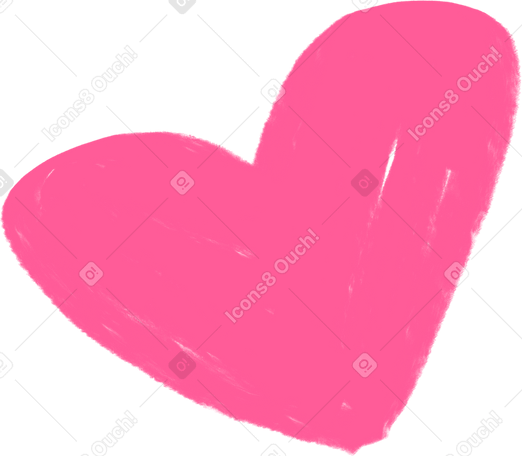 pink heart PNG、SVG