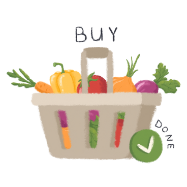 Food basket PNG, SVG