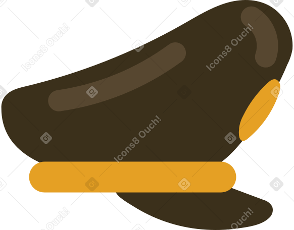 경찰 모자 PNG, SVG