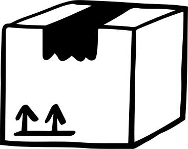 delivery box PNG, SVG