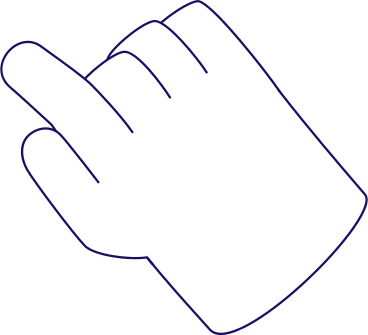 hand pointing PNG, SVG