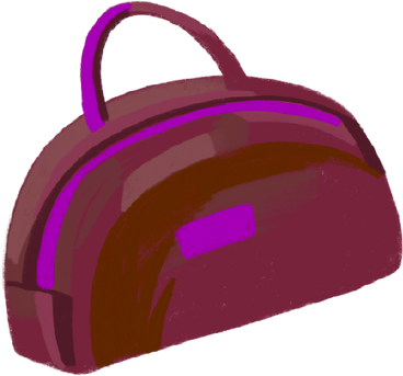 Bag red PNG, SVG
