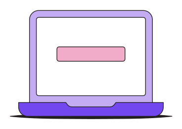 Laptop with password animated illustration in GIF, Lottie (JSON), AE