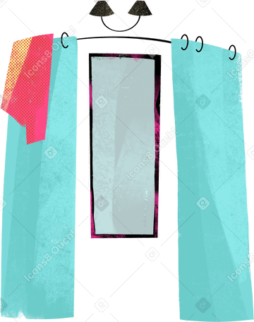 fitting room PNG, SVG