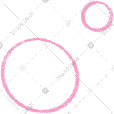 Pink bubbles PNG, SVG