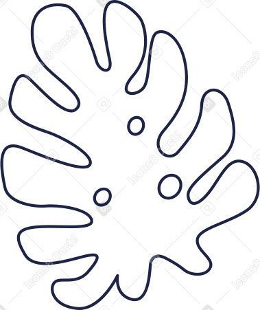 palm leaf Illustration in PNG, SVG