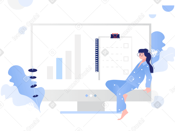 Working from home  PNG, SVG