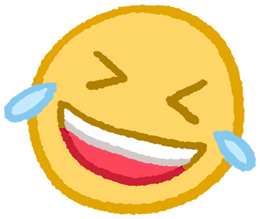 laughing smile PNG, SVG