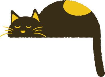 Gato durmiendo PNG, SVG