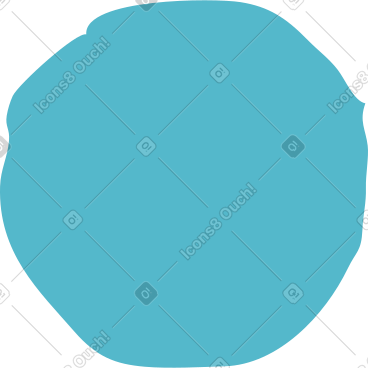 Blue octagon PNG, SVG