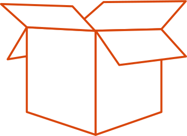opened box PNG, SVG