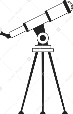 망원경 PNG, SVG