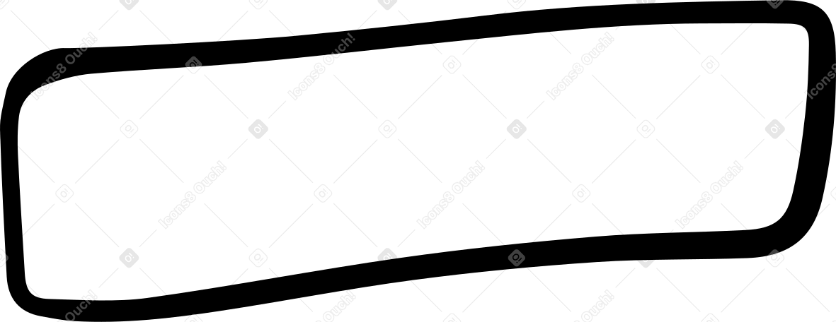 Adesivo rettangolare PNG, SVG