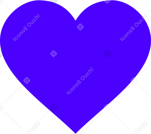 corazón azul PNG, SVG