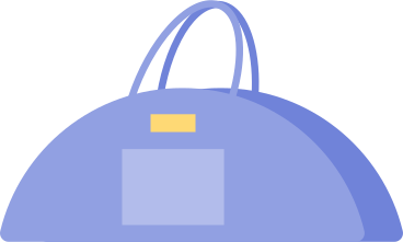 men's travel bag PNG, SVG