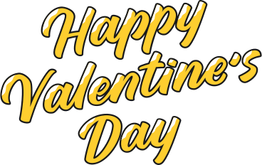 Lettering happy valentine's day PNG, SVG