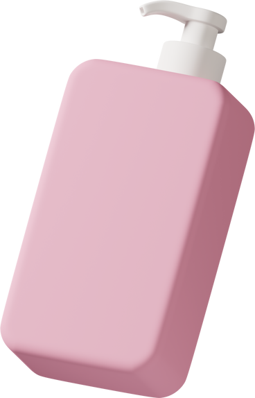 pink shampoo bottle PNG, SVG