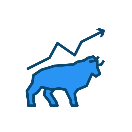 бычий рынок в PNG, SVG