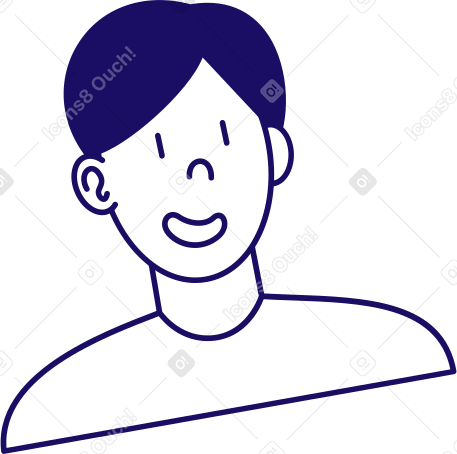porträt eines mannes PNG, SVG