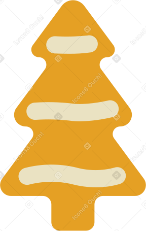 pinetree cookie PNG, SVG