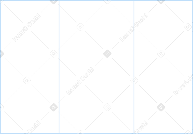 синее линейное окно в PNG, SVG