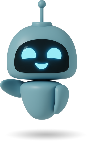 chatgpt robot happy raising left arm PNG, SVG