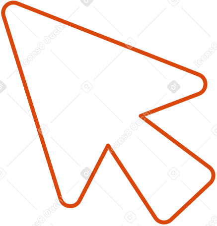 flecha del cursor PNG, SVG