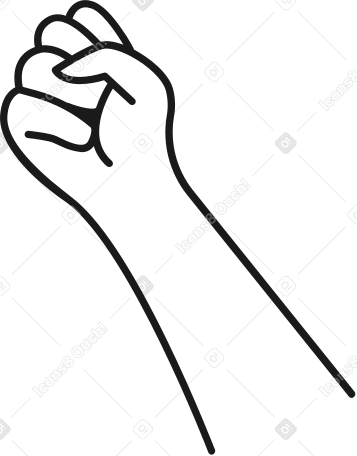 puño de mano PNG, SVG