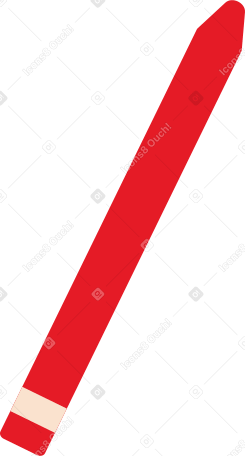 pencil red Illustration in PNG, SVG
