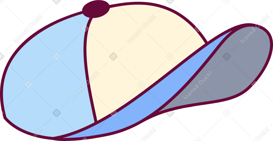 baseball cap Illustration in PNG, SVG