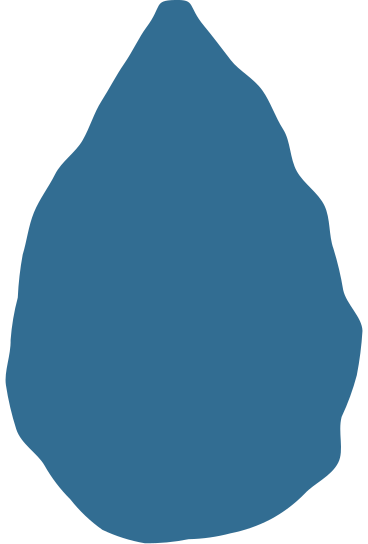 Dark blue leaf PNG、SVG