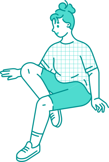 Sitting woman PNG, SVG