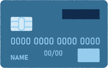 Credit card front PNG, SVG