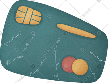 Blue debit plastic card PNG, SVG