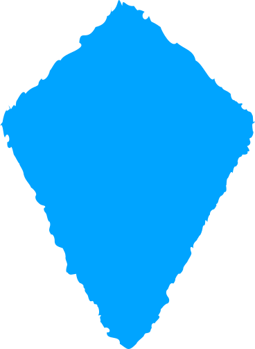 Cerf-volant bleu ciel PNG, SVG