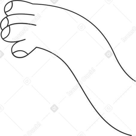 рука в PNG, SVG