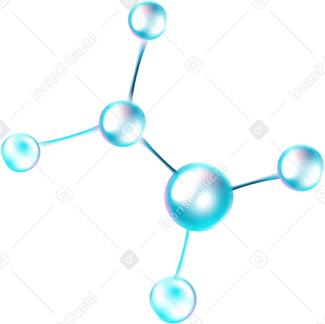 Molekül groß PNG, SVG