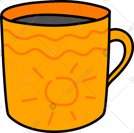 cup of tea PNG, SVG