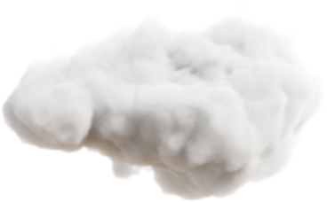 white fluffy cloud PNG、SVG