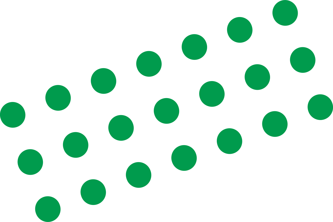 Green dots Illustration in PNG, SVG