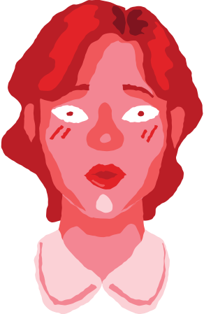 surprised woman Illustration in PNG, SVG