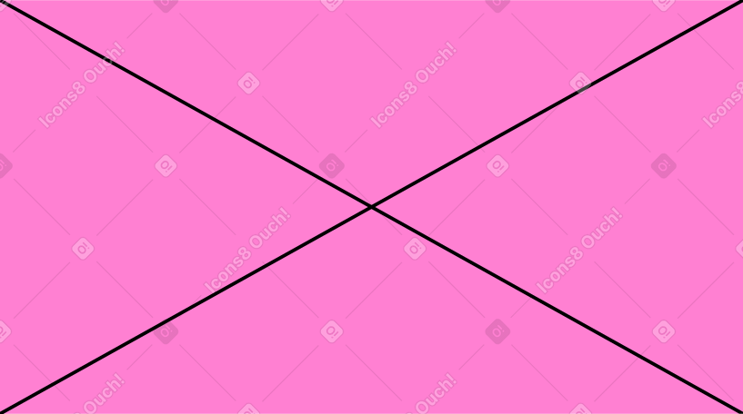 crossed rectangle PNG, SVG