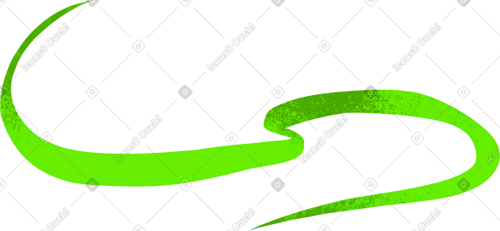 decorative green line PNG, SVG