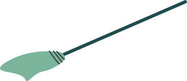 green broom PNG, SVG
