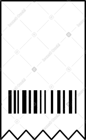 sales receipt PNG, SVG