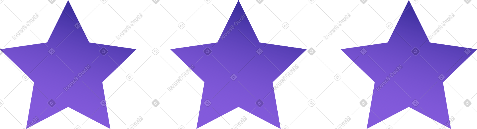 评级明星 PNG, SVG