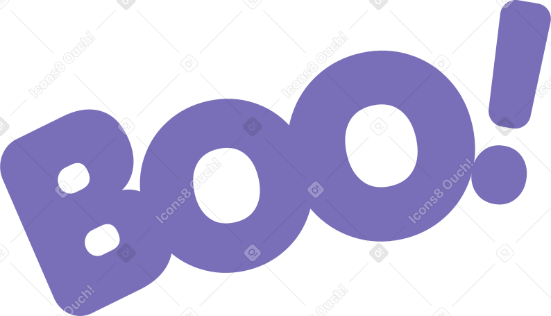 boo! PNG, SVG