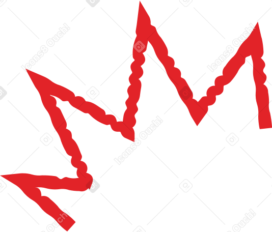 zigzag line Illustration in PNG, SVG