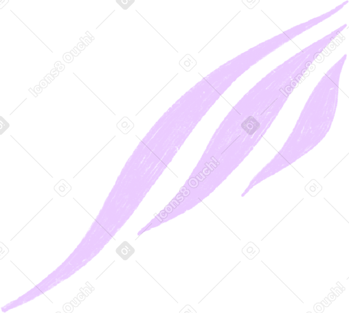pink spots in the shape of a leaf Illustration in PNG, SVG