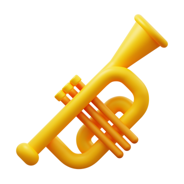trumpet PNG, SVG